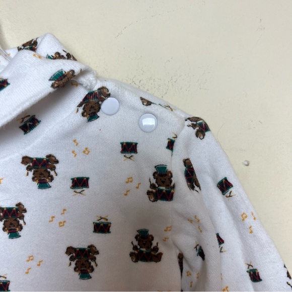 Vintage 2nd Step 24 Months Romper Outfit Bodysuit Teddy Bear Drummers - Picture 3 of 8